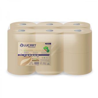 L-One EcoNatural Mini Toilet Roll 2 Ply 180M