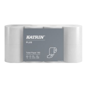 Katrin Plus Luxury Embossed Toilet Roll 143 Sheet, 3 ply