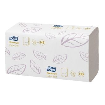 Tork Premium Extra Soft Singlefold Hand Towel White 2 Ply