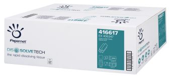 Dissolve Tech Special 2 Ply Z-Fold Hand Towels - White