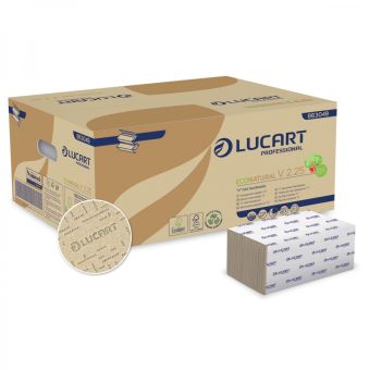 EcoNatural V-Fold Hand Towel 2 Ply 3800 sheets
