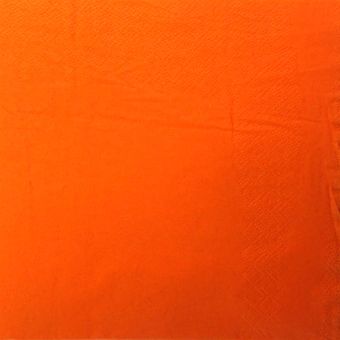 Tablin Airlaid Dinner Napkin - 4 Fold - Orange