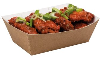 ﻿Kraft Open Trays - Small
