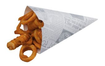 Newsprint Food Cones