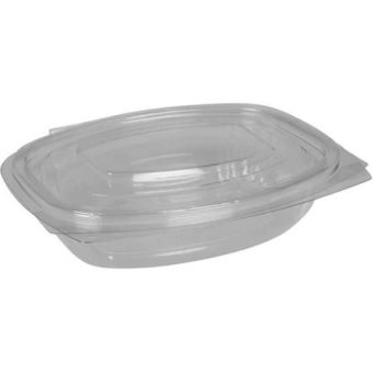 Oval Salad Bowl with Hinged Lid - 750ml