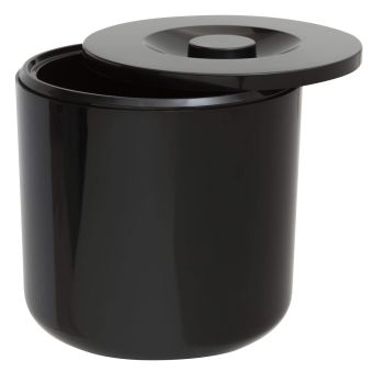 Round Ice Bucket - Black
