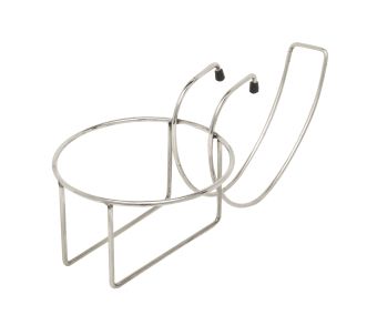 Table Edge Wine Bucket Holder - Chrome Plated