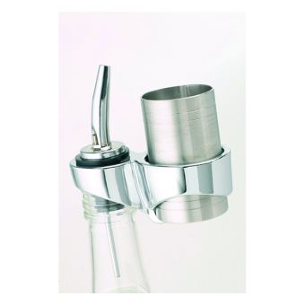 Shot Measure Clip - Chrome