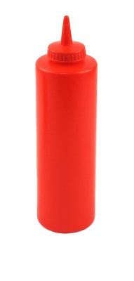 Squeeze Bottle - 24oz - Red