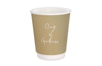 Signature Double Wall Cup - 8oz - Oatmeal