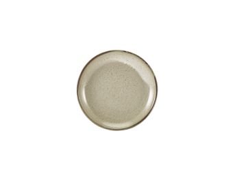 GenWare Terra Porcelain Coupe Plates - 19cm - Smoke Grey
