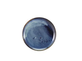 GenWare Terra Porcelain Coupe Plates - 24cm - Aqua Blue