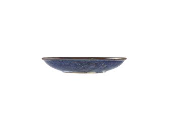 GenWare Terra Porcelain Deep Coupe Plates - 21cm - Aqua Blue
