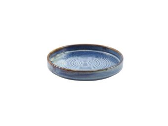 GenWare Terra Porcelain Presentation Plates - 18cm - Aqua Blue
