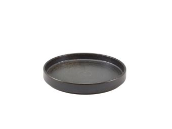 GenWare Terra Porcelain Presentation Plates - 20.5cm - Cinder Black