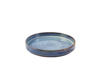 GenWare Terra Porcelain Presentation Plates - 20.5cm - Aqua Blue