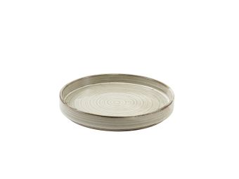 GenWare Terra Porcelain Presentation Plates - 20.5cm - Smoke Grey