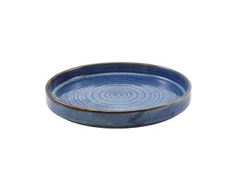 GenWare Terra Porcelain Presentation Plates - 26cm - Aqua Blue