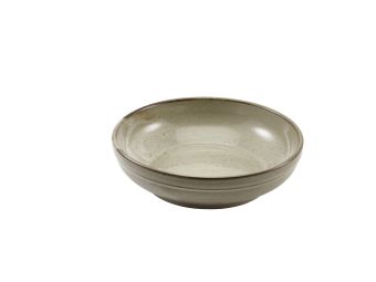GenWare Terra Porcelain Coupe Bowls - 20cm - Smoke Grey