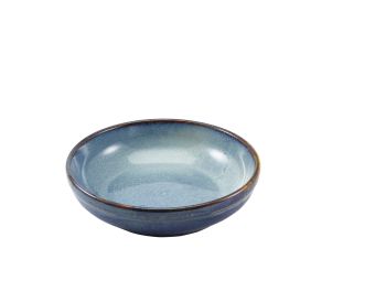 GenWare Terra Porcelain Coupe Bowls - 23cm - Aqua Blue