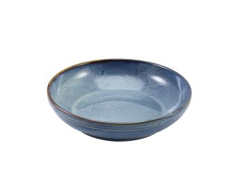 GenWare Terra Porcelain Coupe Bowls - 27.5cm - Aqua Blue