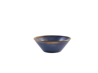 GenWare Terra Porcelain Conical Bowls - 14cm - Aqua Blue
