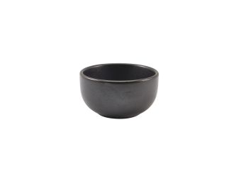 GenWare Terra Porcelain Round Bowls - 11.5cm - Cinder Black