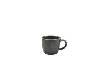 GenWare Terra Porcelain Espresso Cups - 90ml - Cinder Black