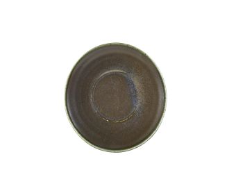 GenWare Terra Porcelain Saucers - 14.5cm - Cinder Black