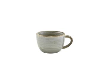 GenWare Terra Porcelain Coffee Cups - 285ml - Smoke Grey
