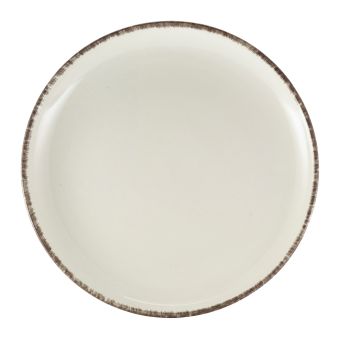 GenWare Terra Stoneware Coupe Plates - 27.5cm - Sereno Grey