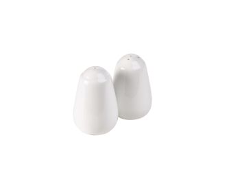 GenWare Porcelain Salt Shakers - 7cm - White