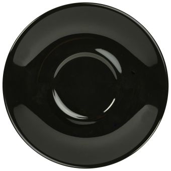 GenWare Porcelain Saucers - 12cm - Black