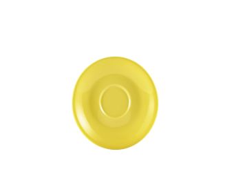 GenWare Porcelain Saucers - 12cm - Yellow