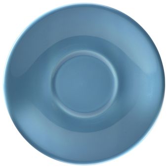 GenWare Porcelain Saucers - 13.5cm - Blue