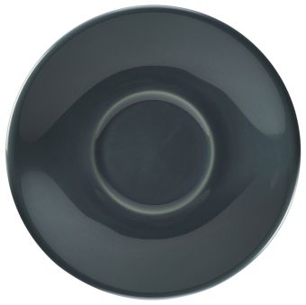 GenWare Porcelain Saucers - 13.5cm - Grey
