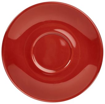 GenWare Porcelain Saucers - 13.5cm - Red