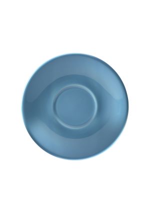 GenWare Porcelain Saucers - 16cm - Blue