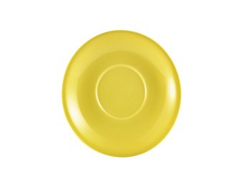 GenWare Porcelain Saucers - 16cm - Yellow