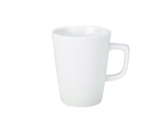 GenWare Porcelain Latte Mugs - 340ml - White