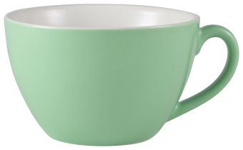 GenWare Porcelain Bowl Shaped Cups - 340ml - Green
