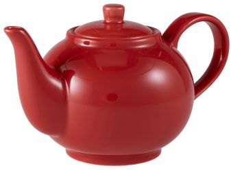 GenWare Porcelain Teapots - 450ml - Red