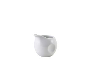 GenWare Porcelain Pinched Milk Jugs - 85ml - White