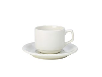 Orion Stackable Cups - 195ml - White