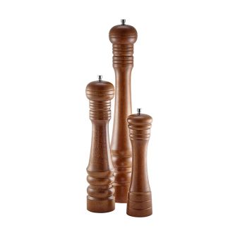 Heavy Wood Pepper Mill - 17"