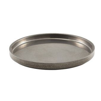 GenWare Vintage Steel Presentation Plate - 26.5cm