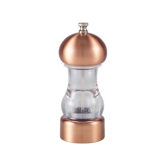 Genware Copper Top Salt / Pepper Grinder - 14cm