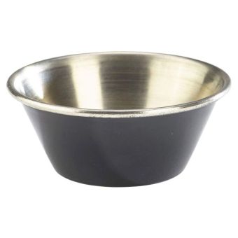 GenWare Stainless Steel Ramekins - 43ml - Black