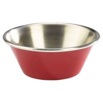 GenWare Stainless Steel Ramekins - 43ml - Red