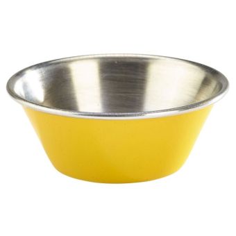 GenWare Stainless Steel Ramekins - 43ml - Yellow